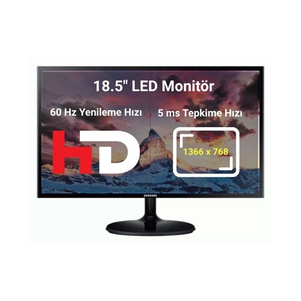 LCD MONİTÖR LED HD 18,5