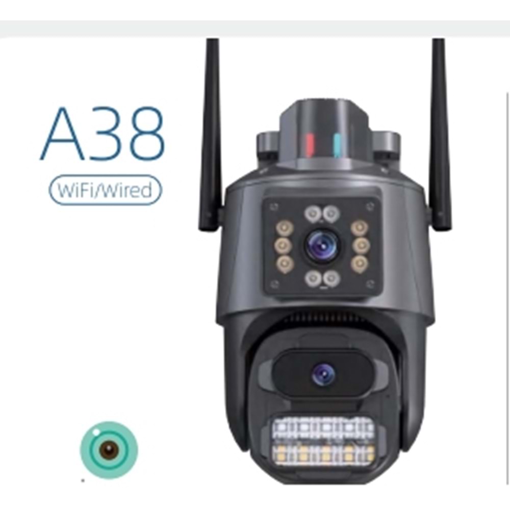 İP WIFI ÇİFT LENS SPEEDOME 3MP+3MP RX-38AI