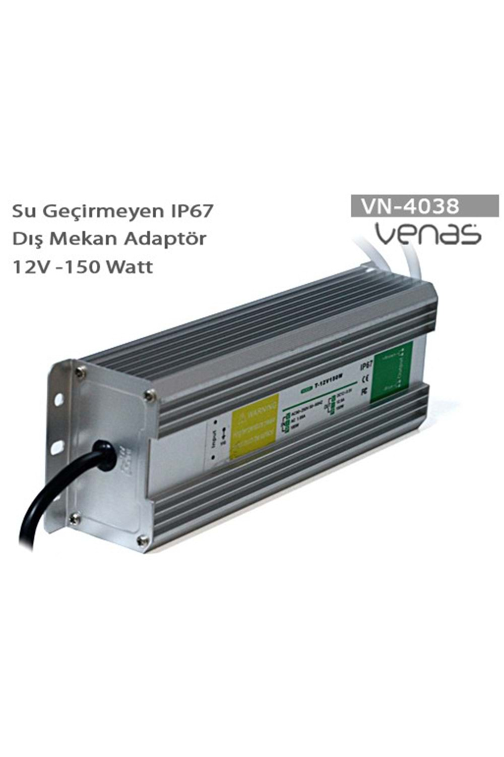 12 VOLT 150/200 WAT DIŞMEKAN ADAPTÖR