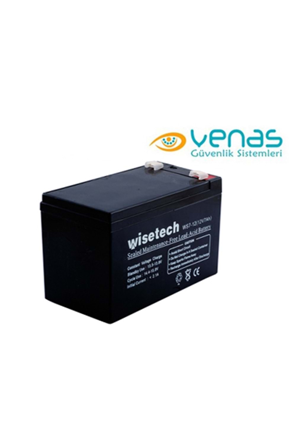 12 VOLT 7 AMPER AKÜ