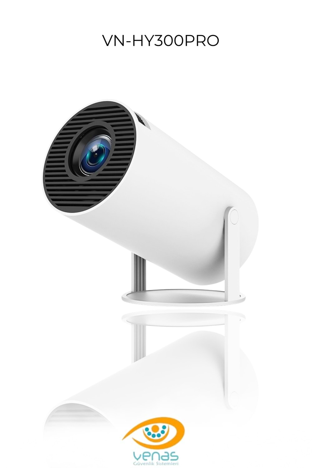 HY300 4K Projektör-beyaz