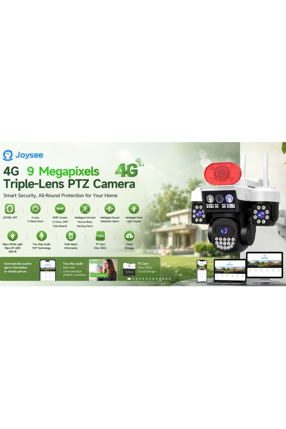 İP WIFI 3 LENS 9 MP JOYSEE JS-W3