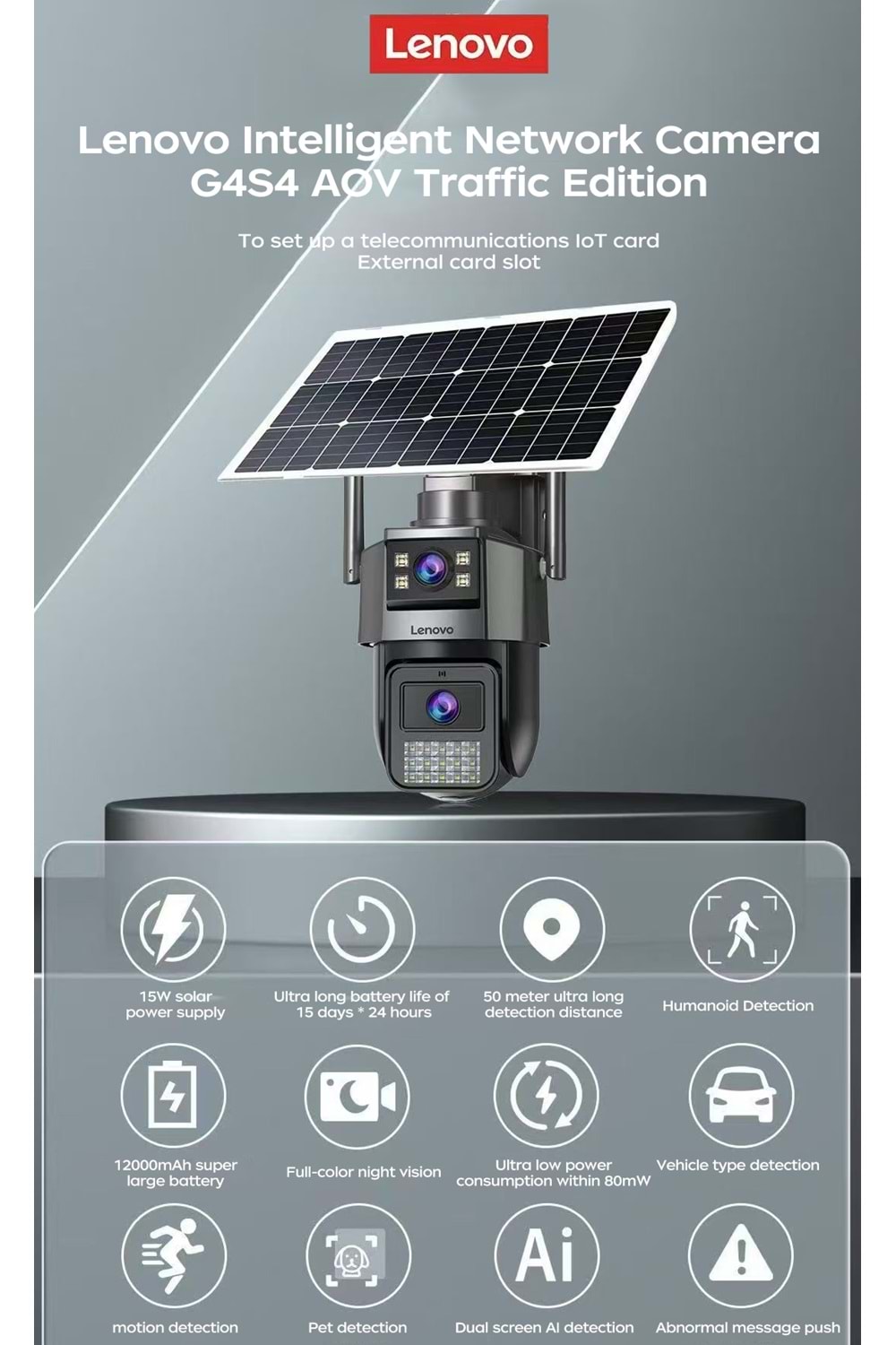 LENOVO SOLAR 4G 2 KAMERA G4S4 AEU-4G