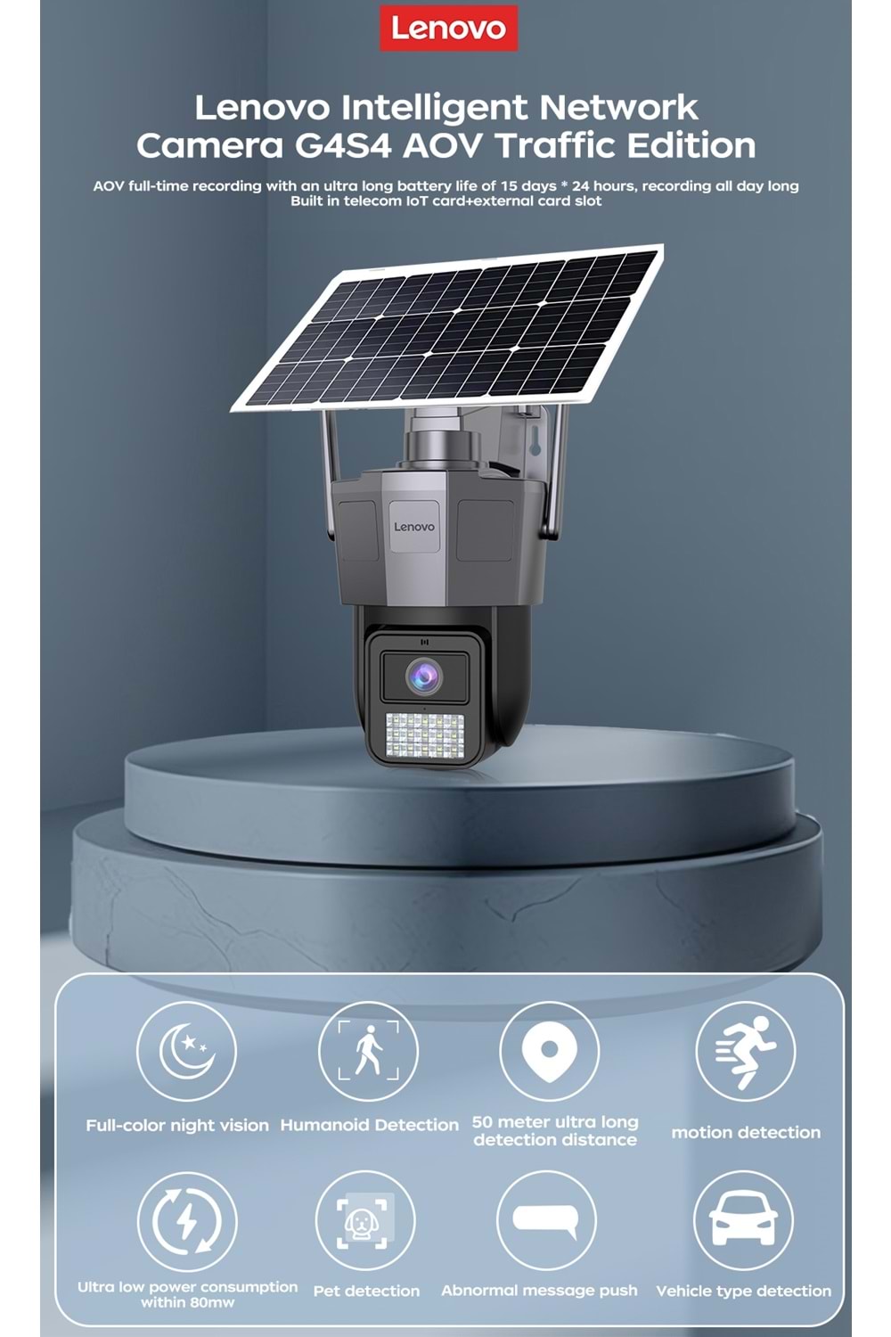 LENOVO SOLAR 4G 2 KAMERA X6T-4G