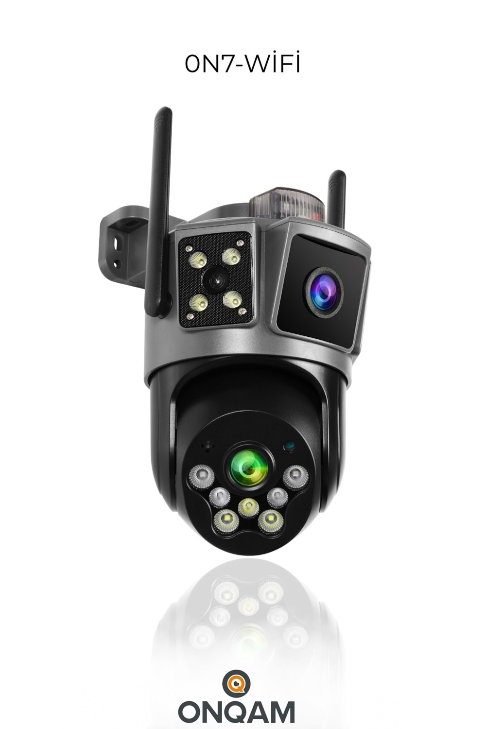 İP WIFI KAMERA 3 LENS 3MP ON7-WIFI VEESKY