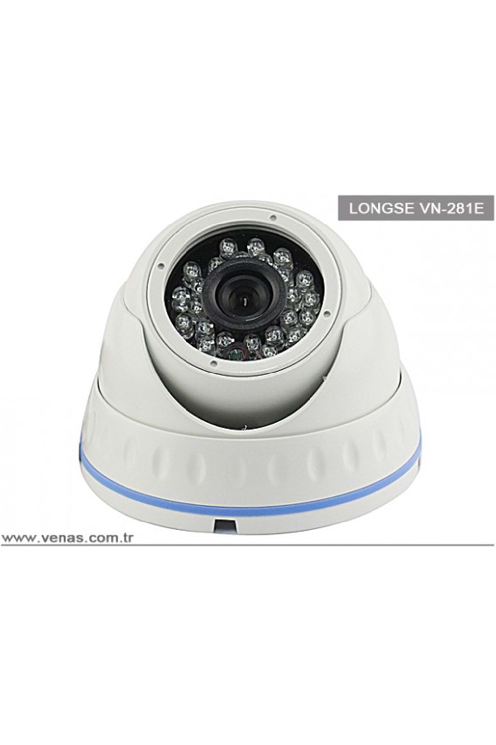 DOME IR CAM 1MP, 2,8MM 2BORD LED SN-18D