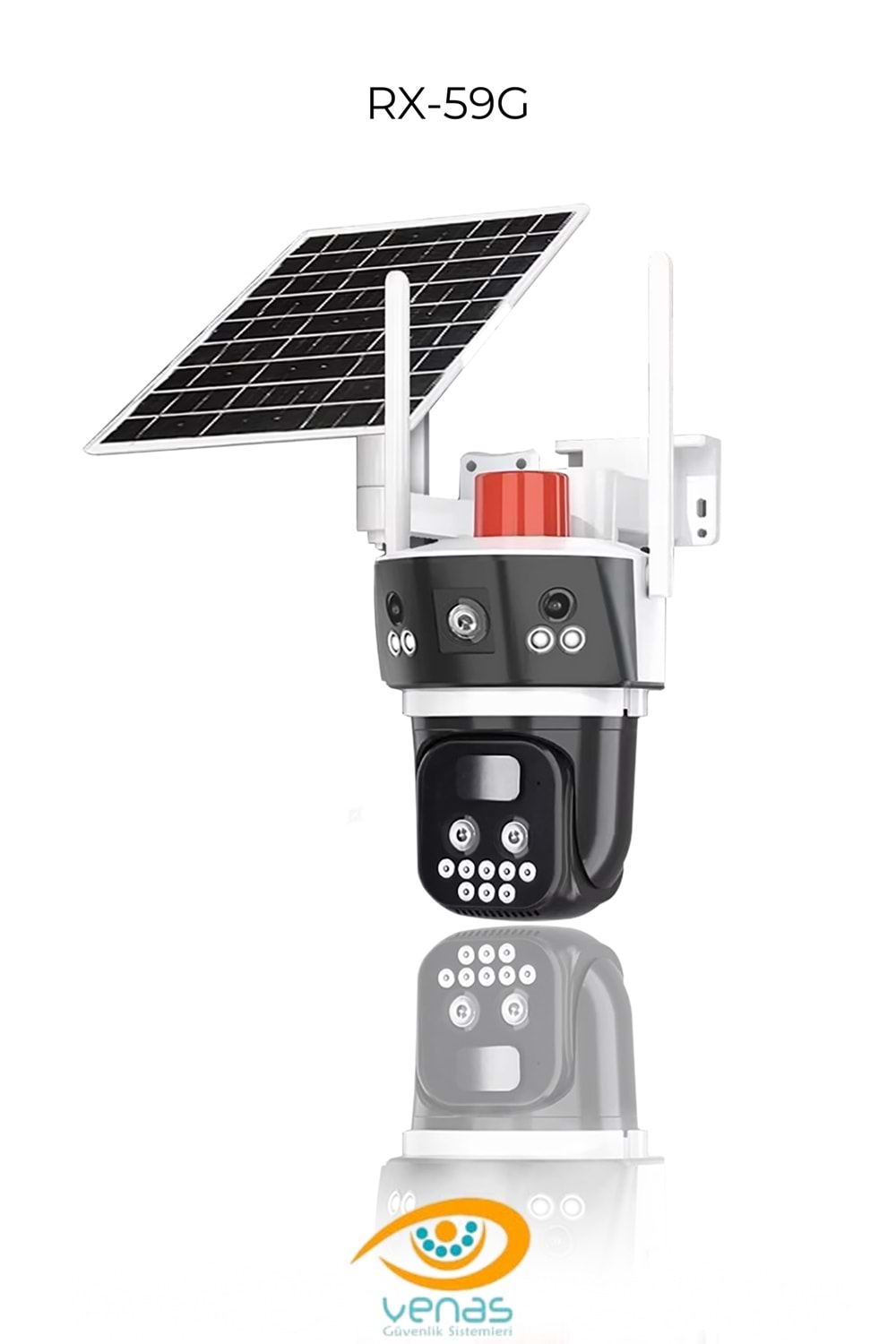 İP SOLAR SPEEDOME 2 LENS 3MP+3MP RX-59G 10XZOOM