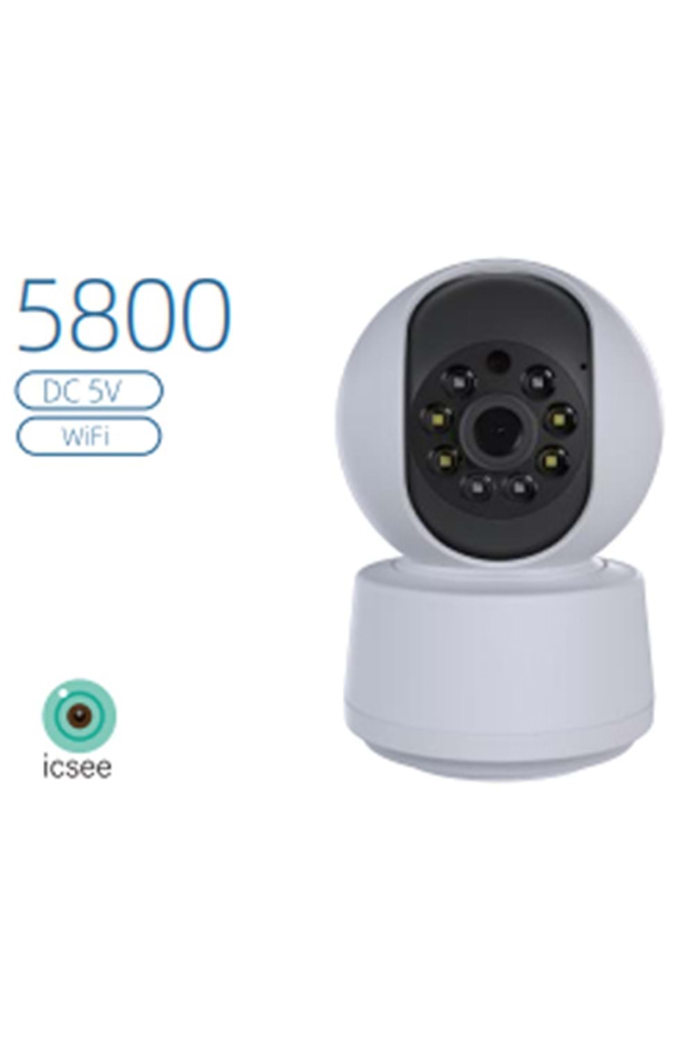 İP WIFI BEBEK KAMERA 3MP P/T VN-5800