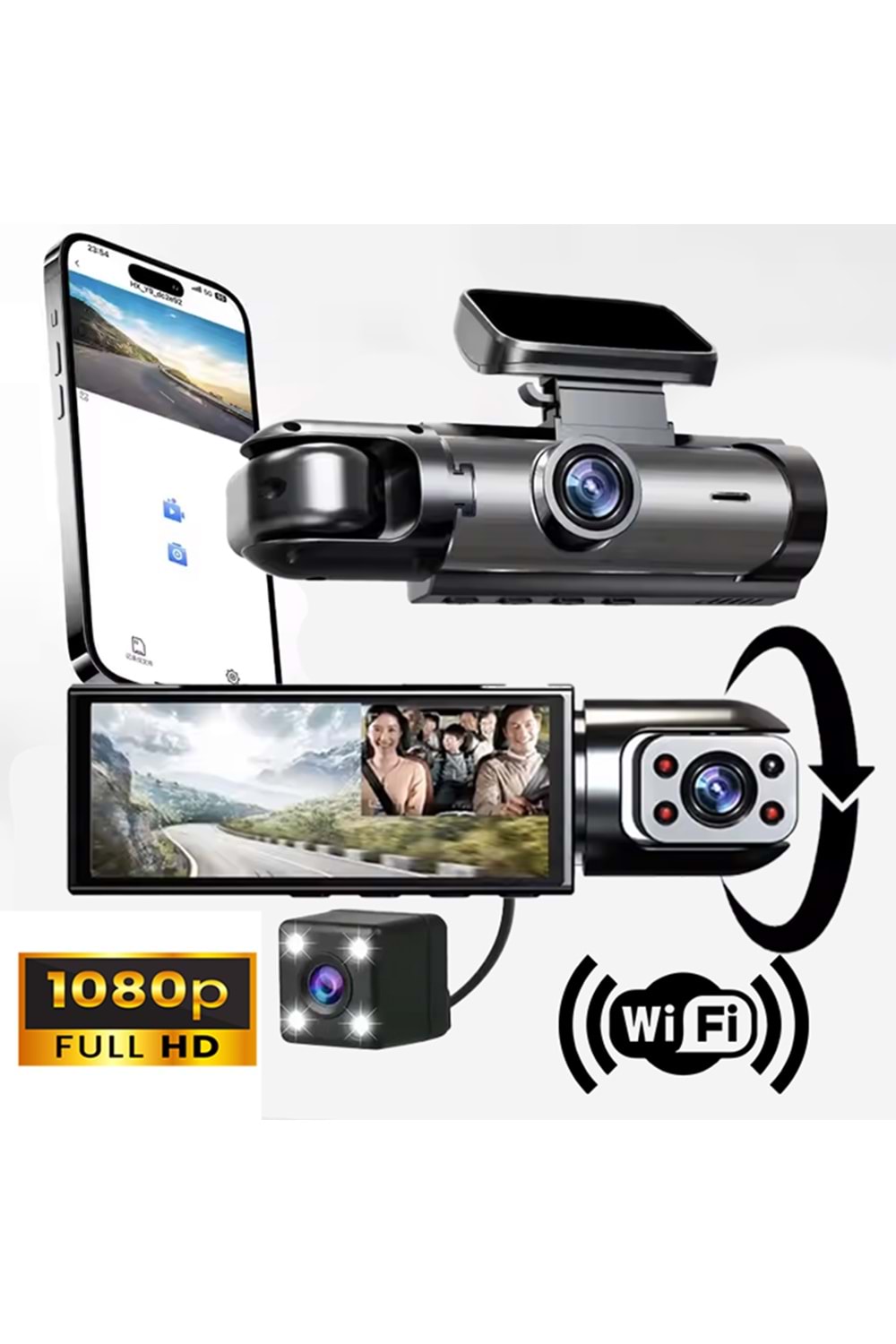 DASHCAM KAMERA VN-K319 WIFI