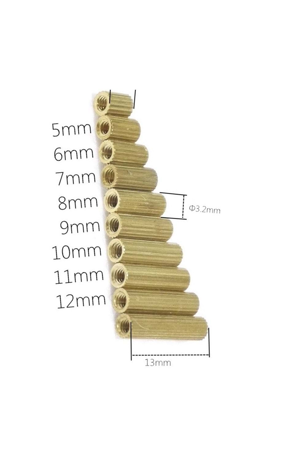 VİDA SARI PRINC 100Ad. 01-09MM