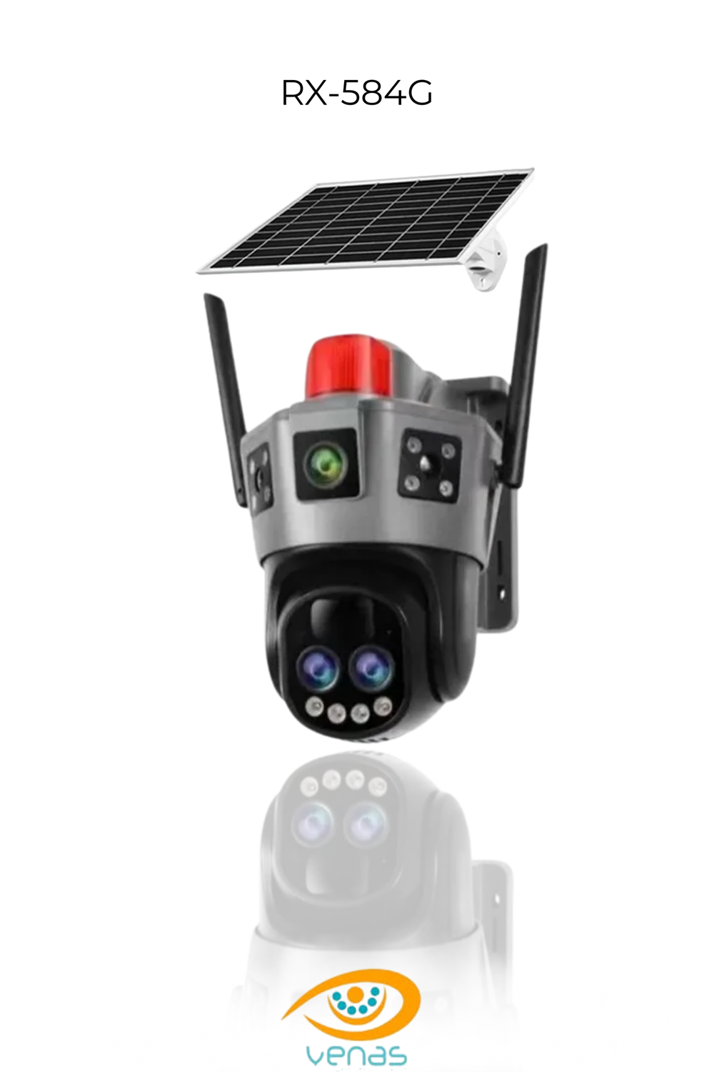 İP SOLAR SPEEDOME 2 LENS 3MP+3MP RX-584G ZOOM