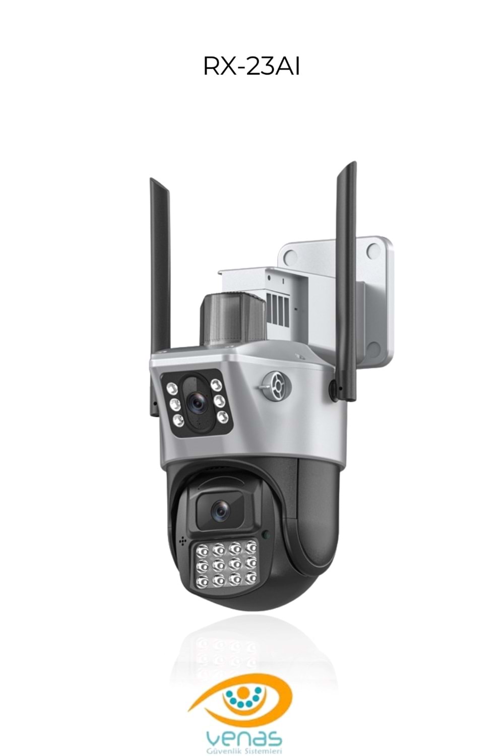 İP WIFI ÇİFT LENS SPEEDOME 3MP+3MP RX-23AI