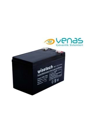 12 VOLT 7 AMPER AKÜ