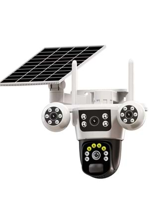 İP SOLAR SPEEDOME ÇIFT LENS 3MP+3MP RX-664G