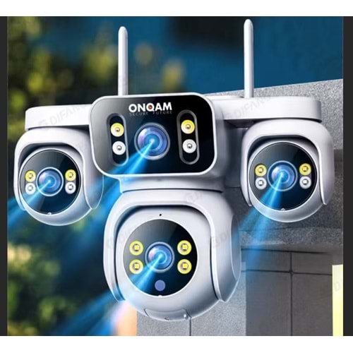 İP WIFI KAMERA 4 LENS 3MP ON-W2404 AOV