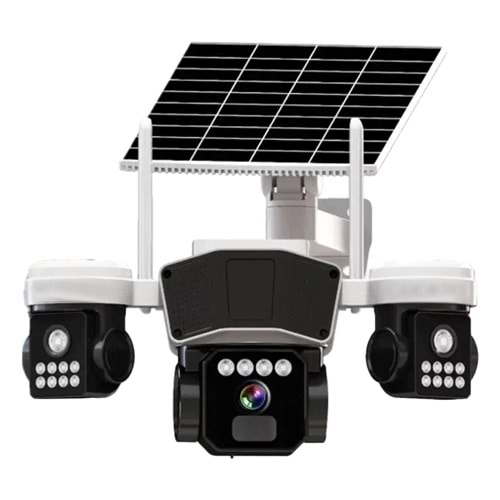 İP SOLAR SPEEDOME 3 LENS 3MP+3MP RX-95 4G