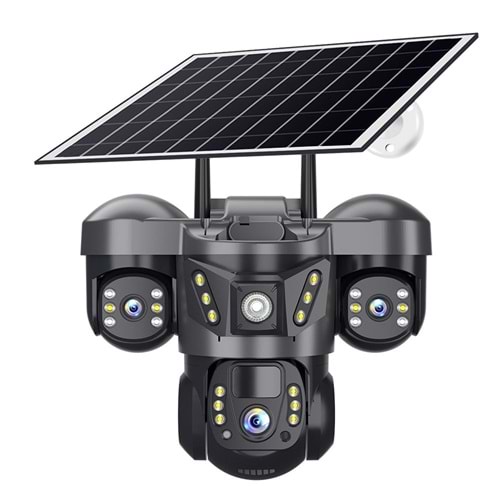 İP SOLAR SPEEDOME 3 LENS 3MP+3MP VN-RX-66 4G
