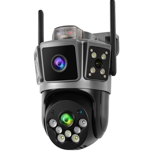 İP SOLAR SPEEDOME 2 LENS 3MP+3MP VN-99 WIFI