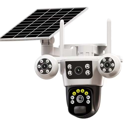 İP SOLAR SPEEDOME ÇIFT LENS 3MP+3MP RX-664G