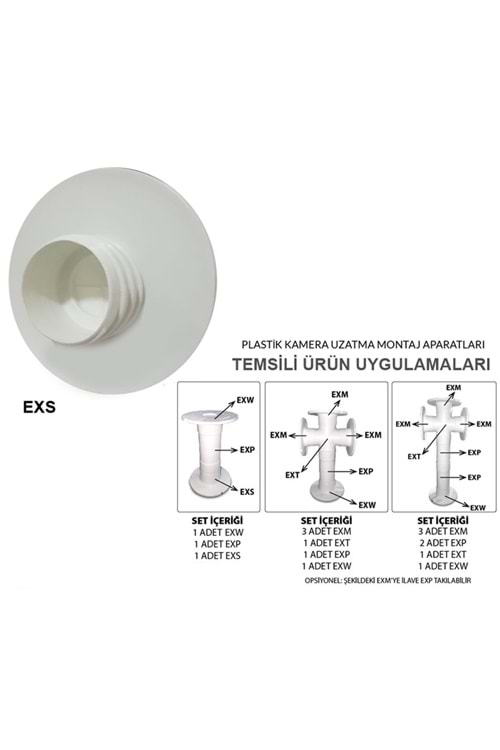 MODÜLER PLASTİK AYAK TABAN EXS