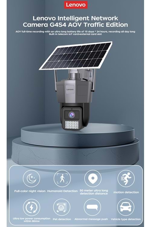 LENOVO SOLAR 4G 2 KAMERA X6T-4G