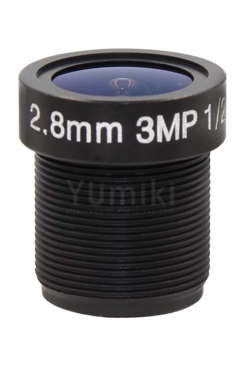 2.8 MM IP PLASTIK LENS 3MP- YTOT 10077