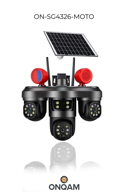 İP 4G KAMERA 3 LENS 3MP ON-SG4326-MOTO