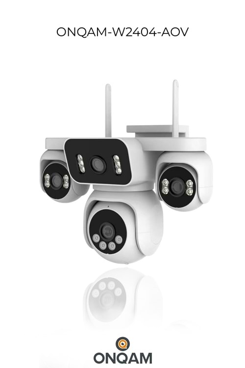 İP WIFI KAMERA 4 LENS 3MP ON-W2404 AOV