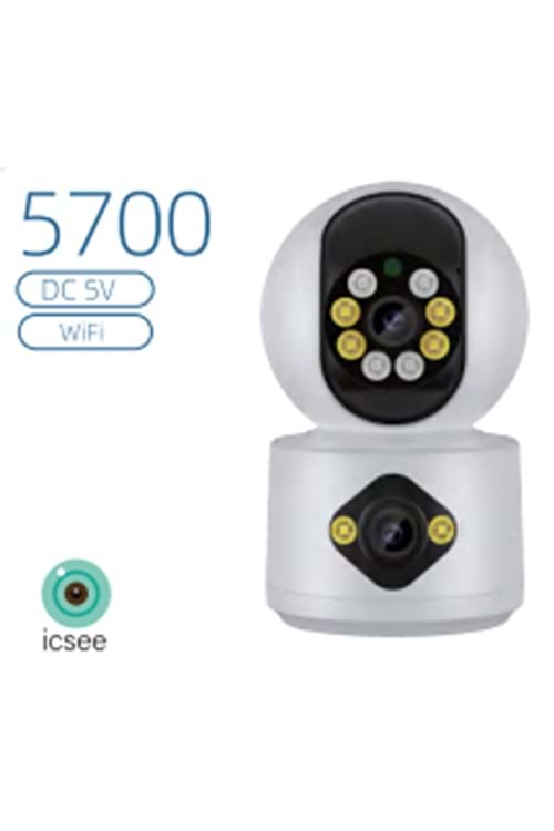 İP WIFI BEBEK 2 KAMERA 3MP P/T VN-5700