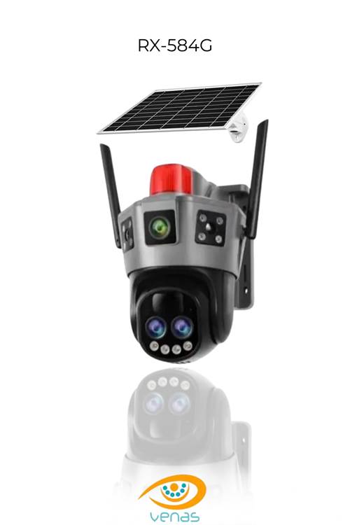 İP SOLAR SPEEDOME 2 LENS 3MP+3MP RX-584G ZOOM