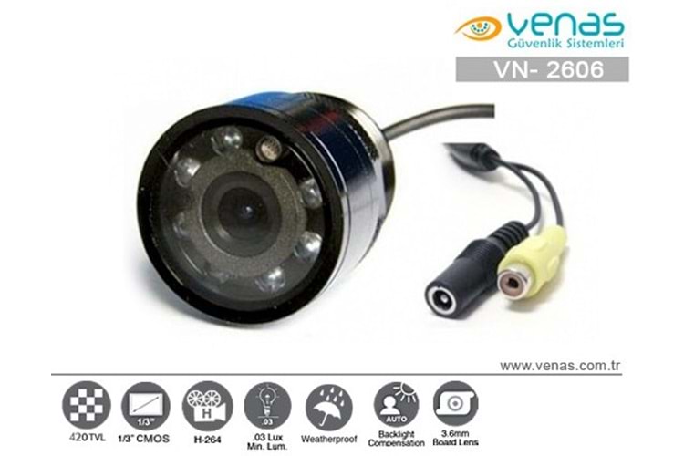 TAMPON IR CAM MIROR 3.6M 7LED VN-2606