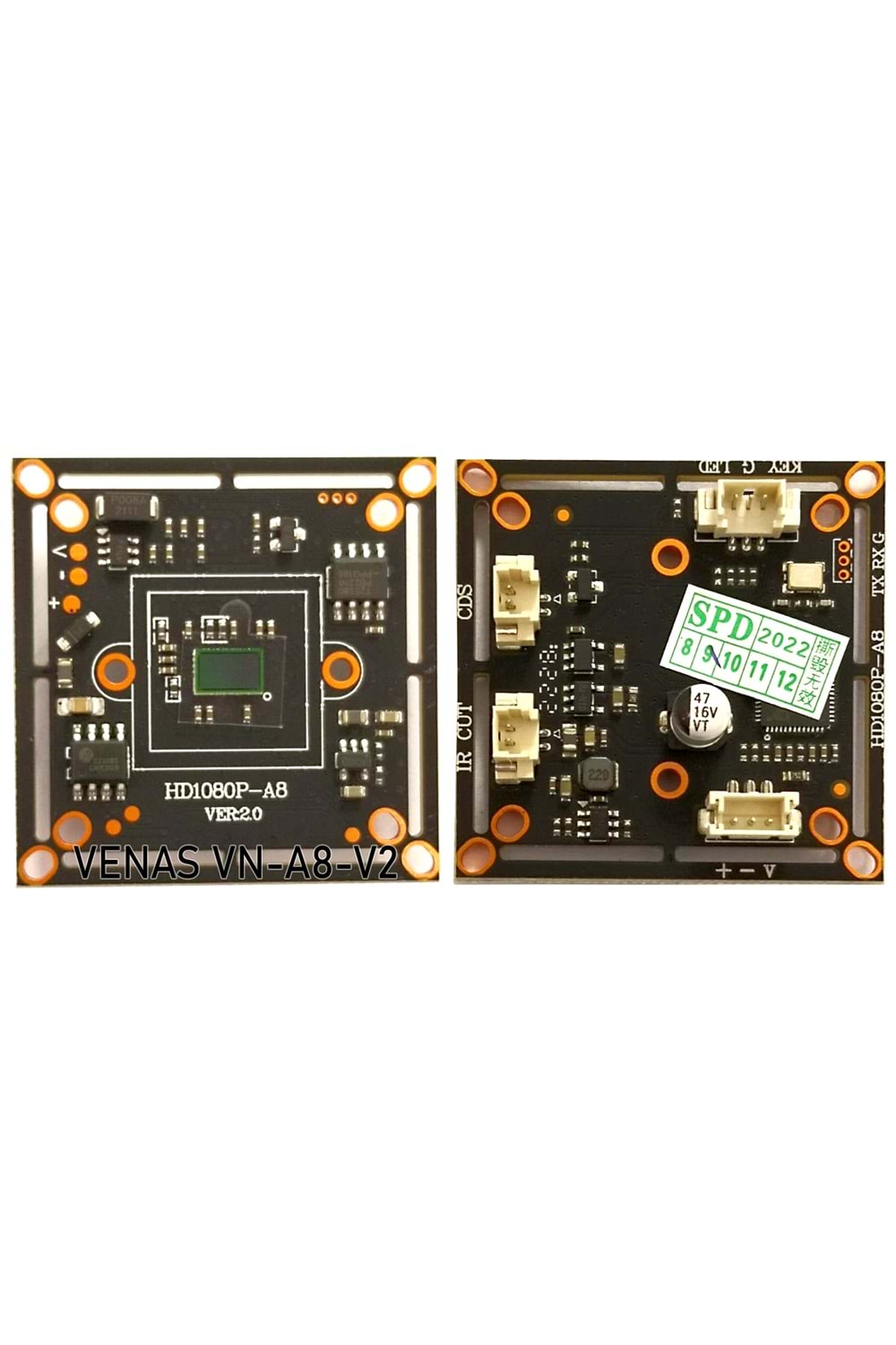 BOARD AHD 2.0MP, FULHAN A8 IR/WARM