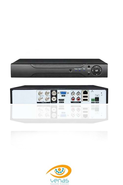 4 KANAL 5MP h.265+ AHD DVR VN-4004-U AHD